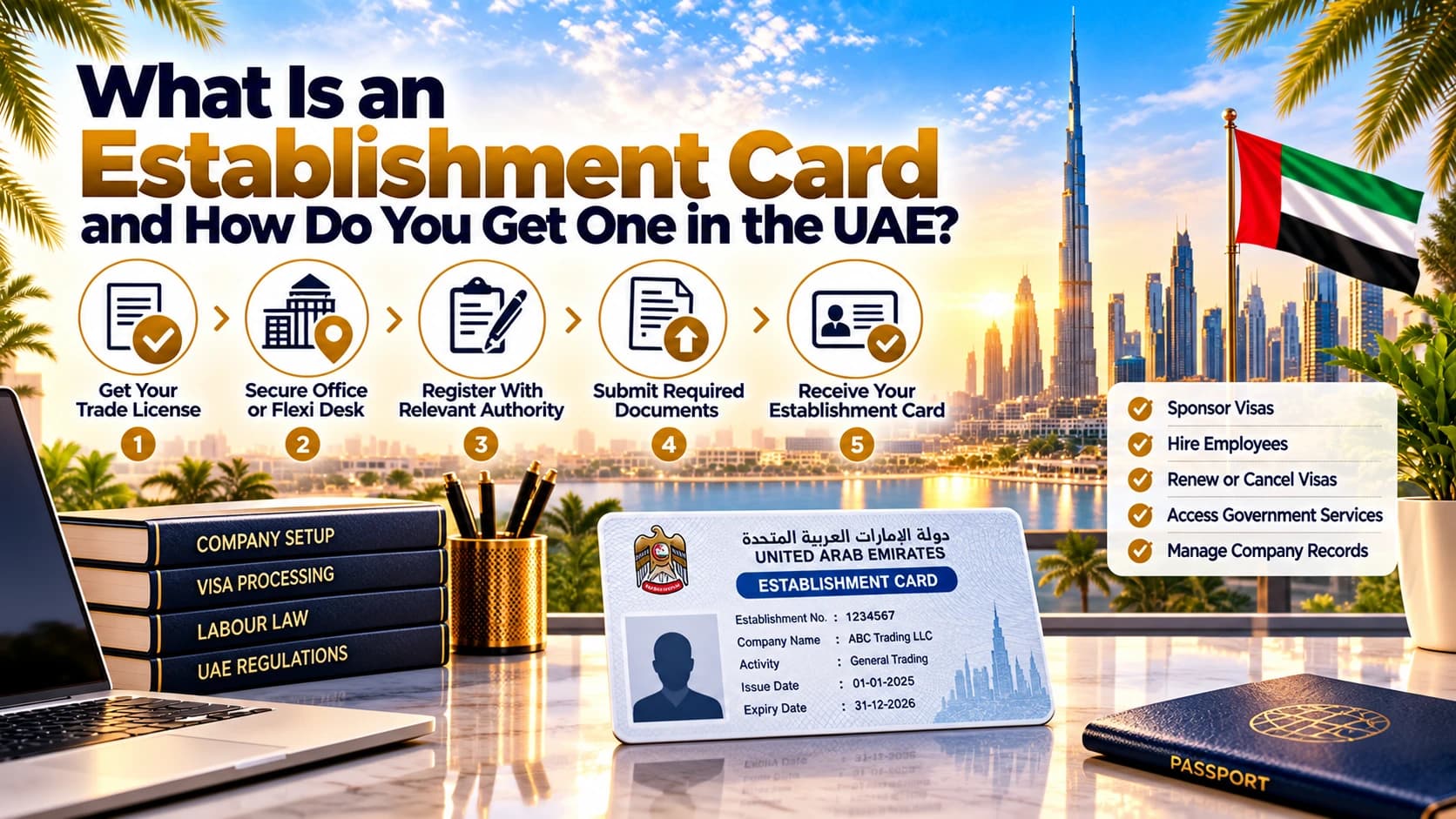 Get Establishment Card in the UAE throgh Company Setup Consultant