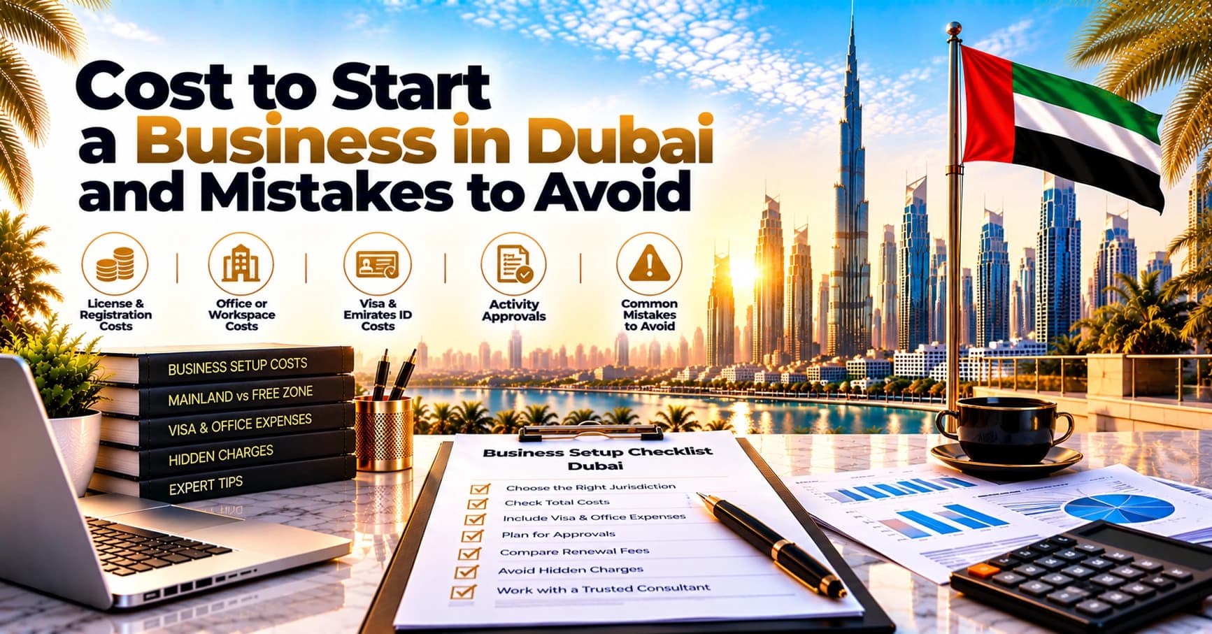 Cost to Start a Business in Dubai and Mistakes to Avoid