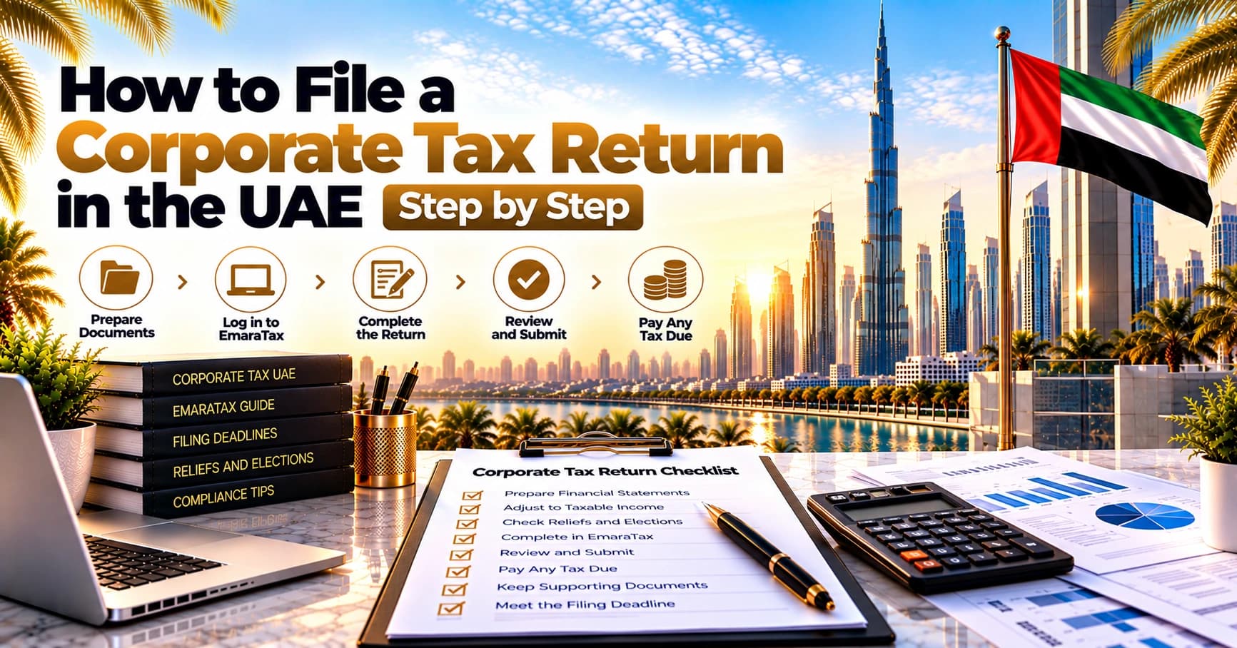 How to File a Corporate Tax Return in the UAE Step by Step