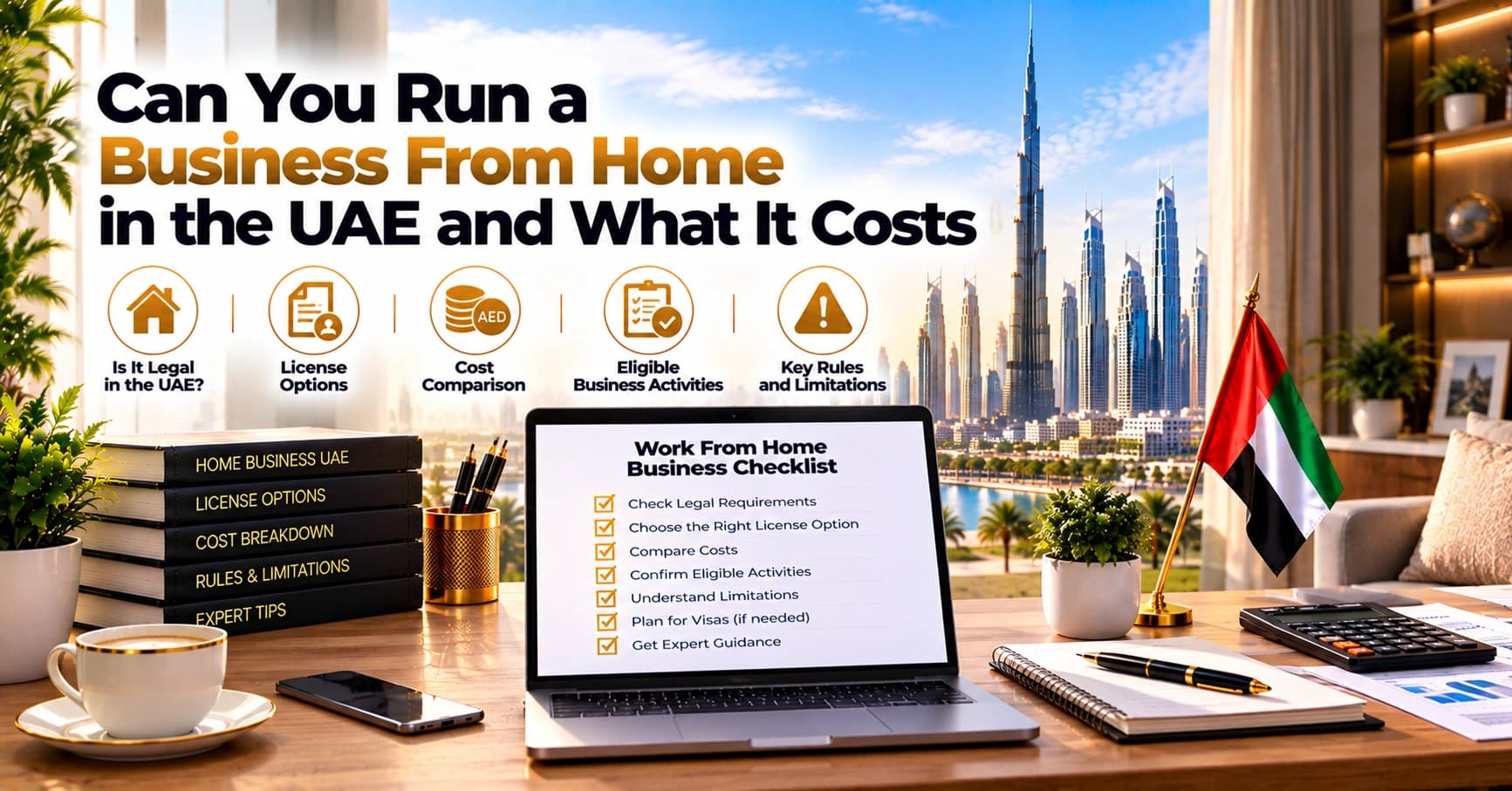 Can You Run a Business From Home in the UAE and What It Costs