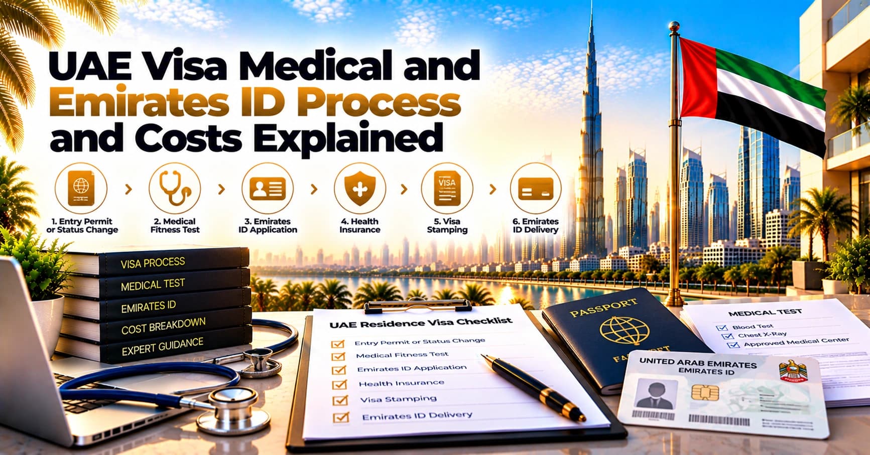UAE Visa Medical and Emirates ID Process and Costs Explained
