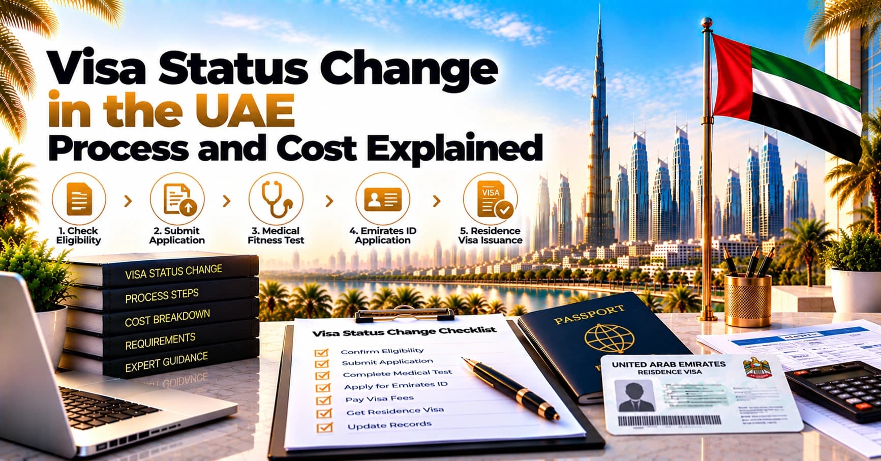 Visa Status Change in the UAE Process and Cost Explained